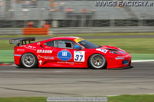 2007-06-24 Monza 222 FIA GT3 European Championship - Ferrari 430